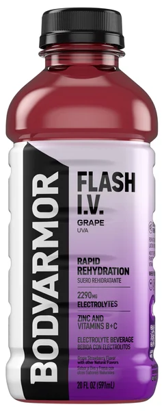 BODYARMOR Flash I.V. Grape Electrolyte Beverage