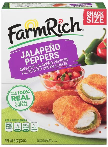 Farm Rich Jalapeno Peppers Snack Size Frozen