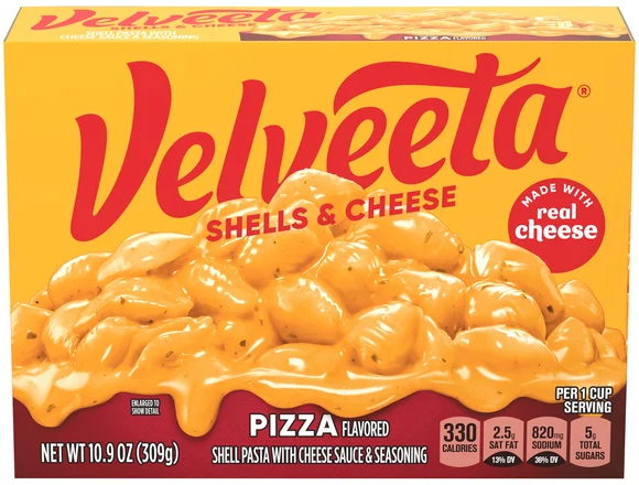 Velveeta Pizza Flavored Shells & Cheese Pasta