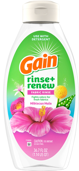 Gain Rinse & Renew Hibiscus Hula Odor Fighter Fabric Rinse