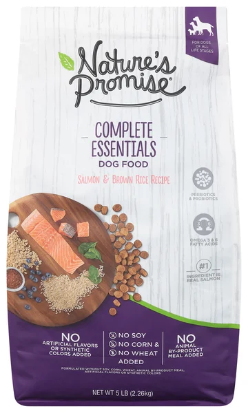 Nature's Promise Complete Essentials Salmon & Brown Rice Recipe Dog Food