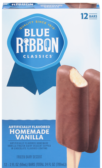 Blue Ribbon Classics Homemade Vanilla Bars - 12 ct