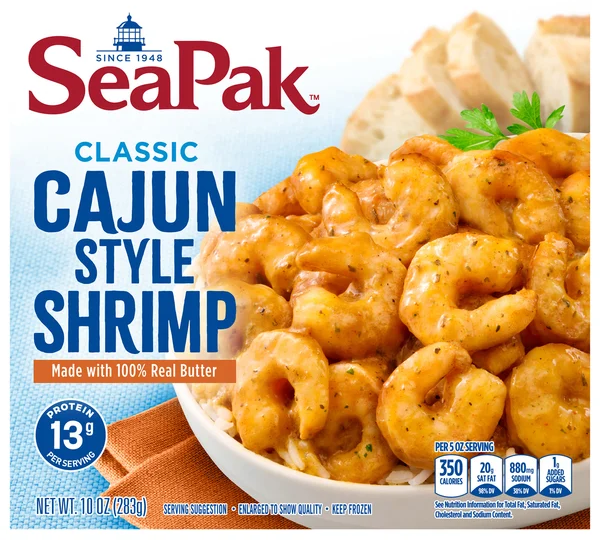 SeaPak Classic Cajun Style Shrimp Frozen