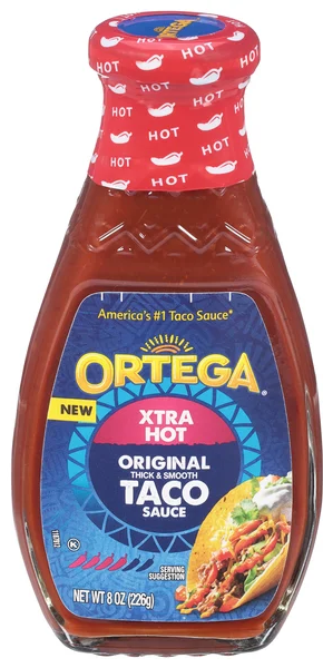 Ortega Xtra Hot Original Taco Sauce