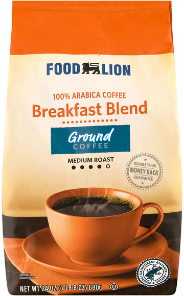 Food Lion Breakfast Blend Medium Roast Ground Coffee