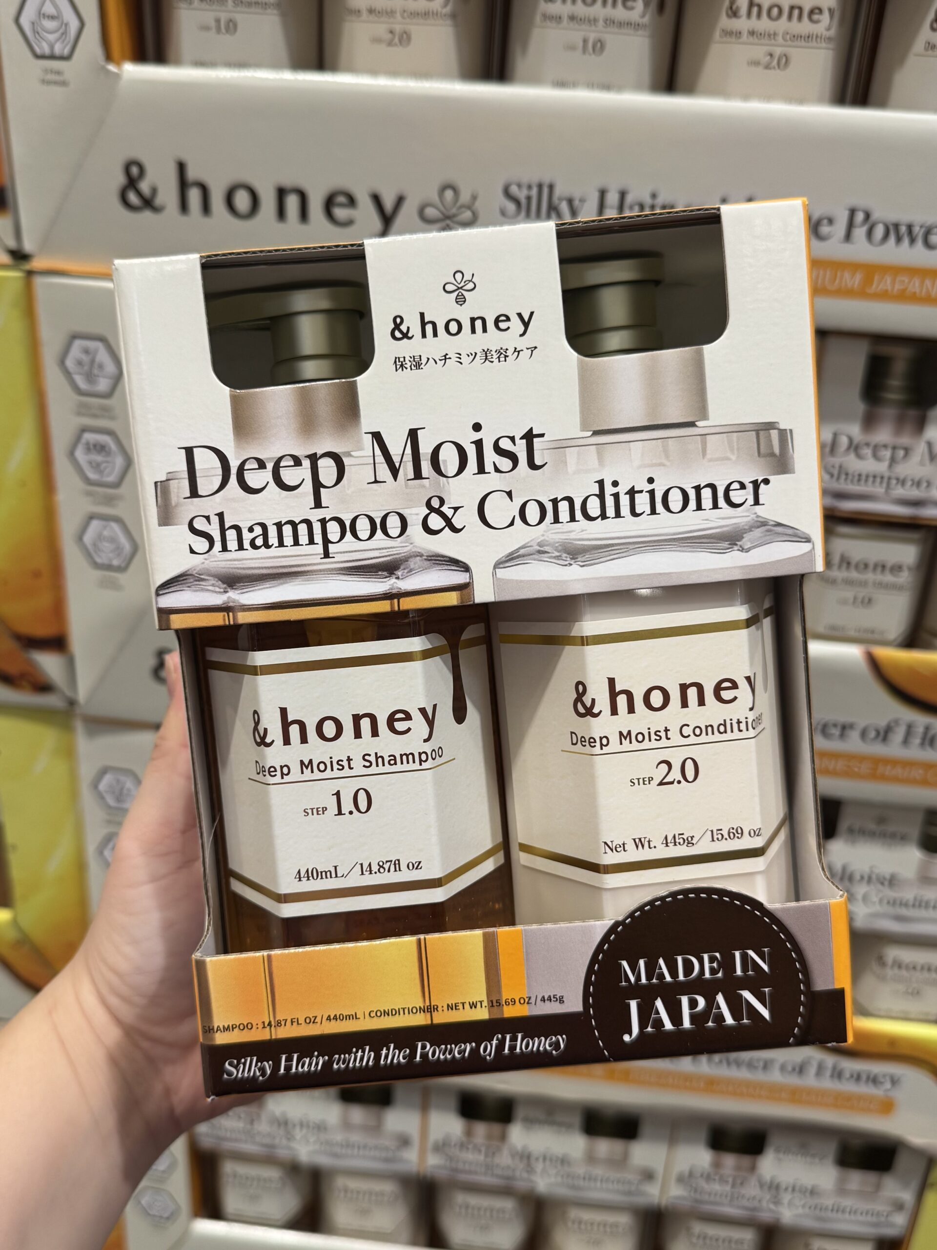 &honey Deep Moist Shampoo & Conditioner