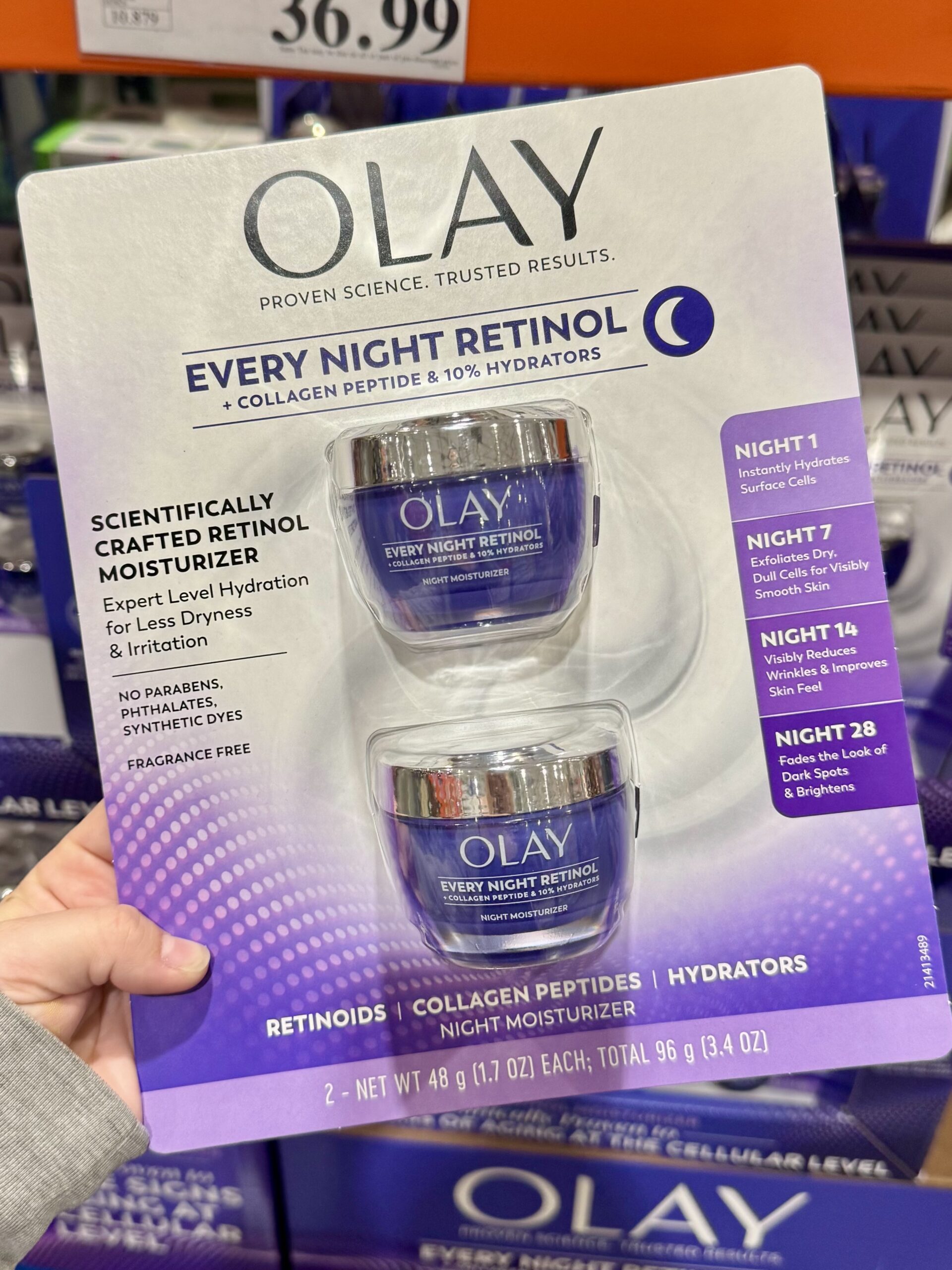 Olay Every Night Retinol Moisturizer