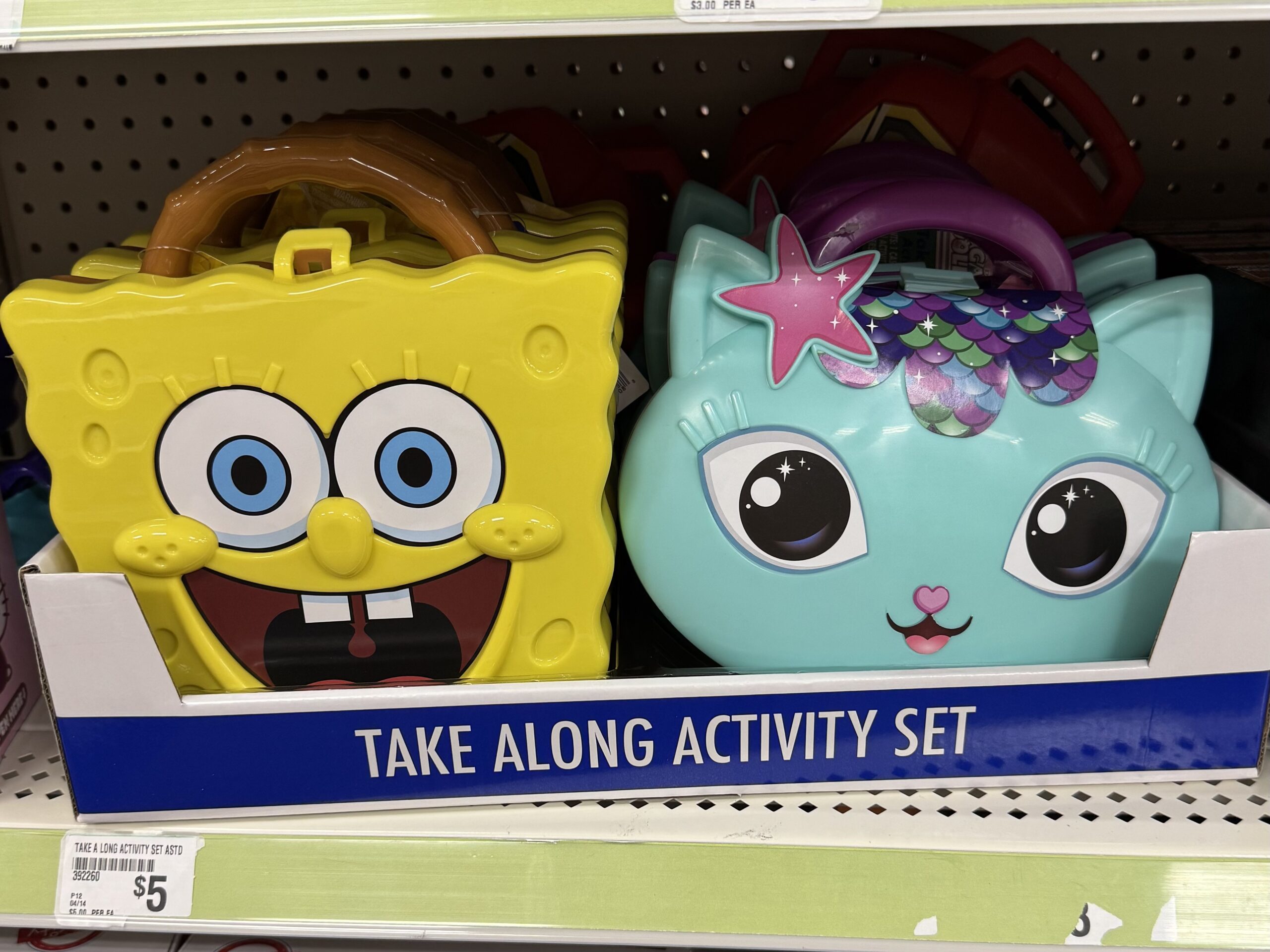 Licensed Character Activity Art Travel Set - in store
