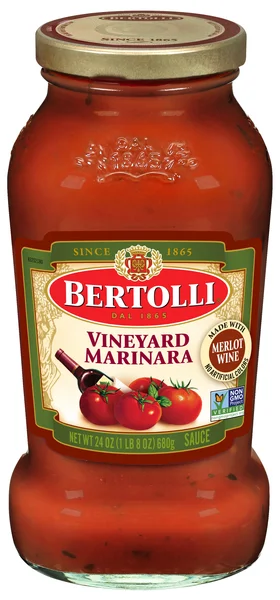 Bertolli Vineyard Marinara Pasta Sauce with Merlot Wine