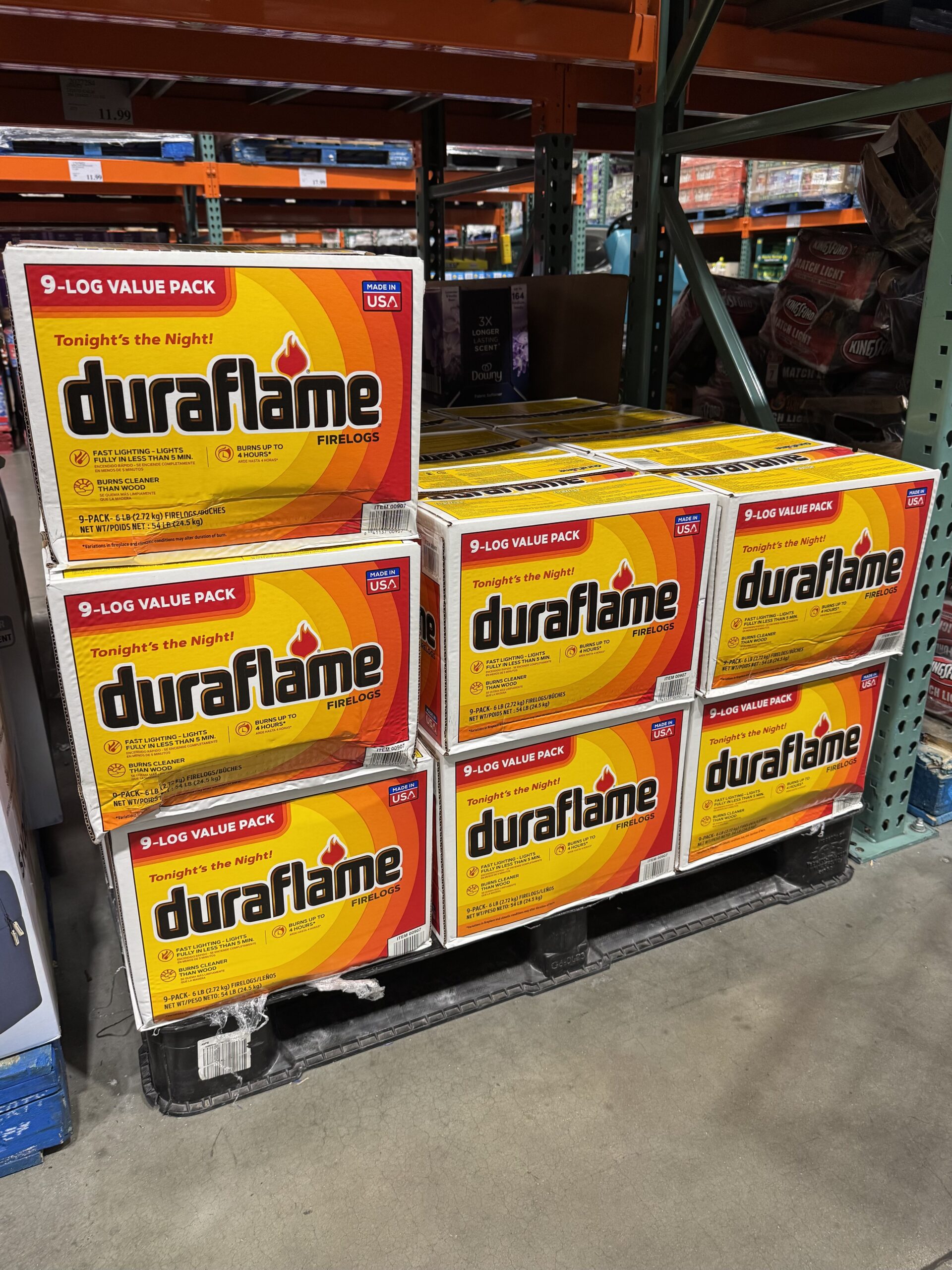 Duraflame Firelogs 9-Log Value Pack