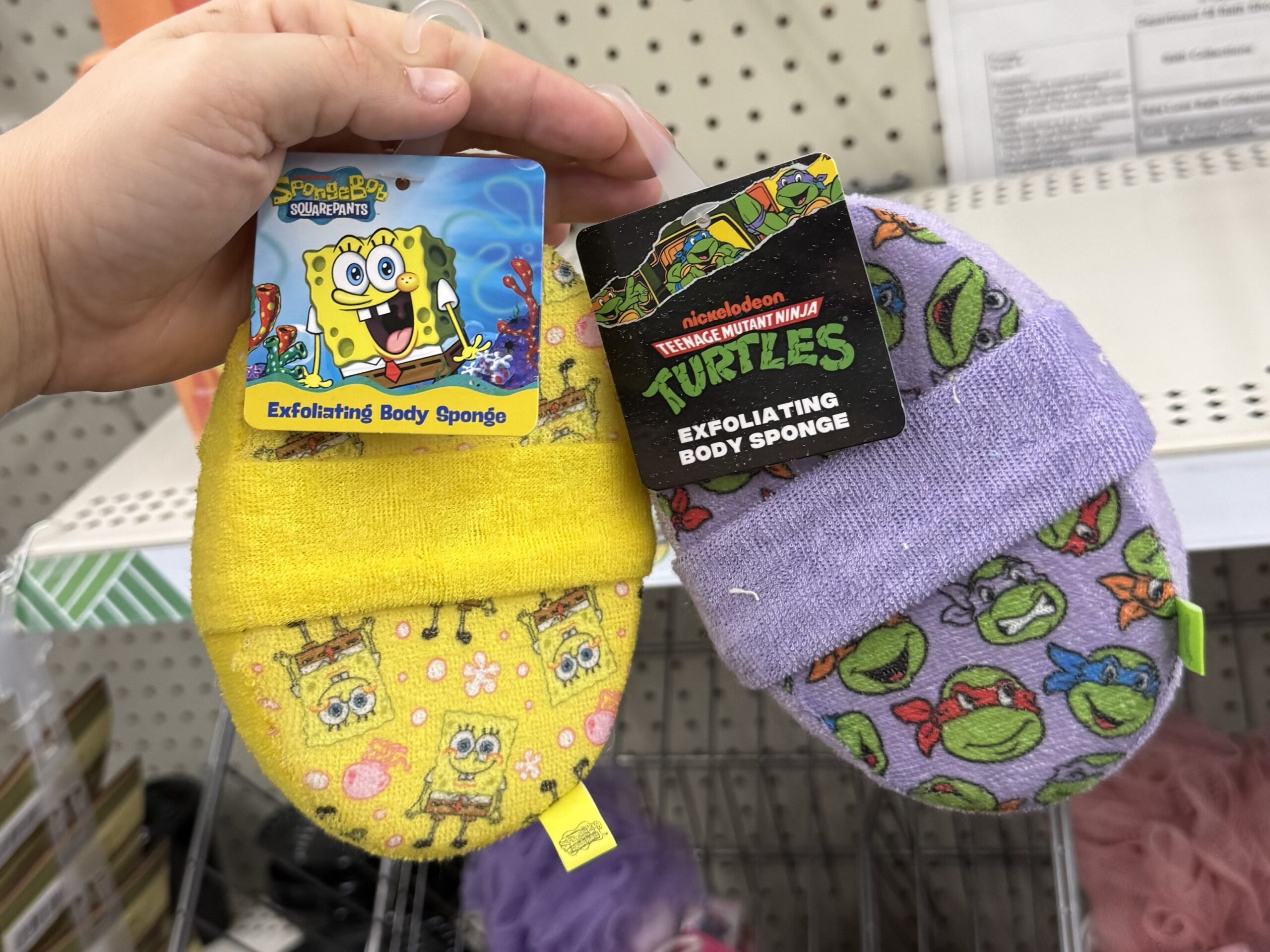 Nickelodeon Exfoliating Body Sponge - in store