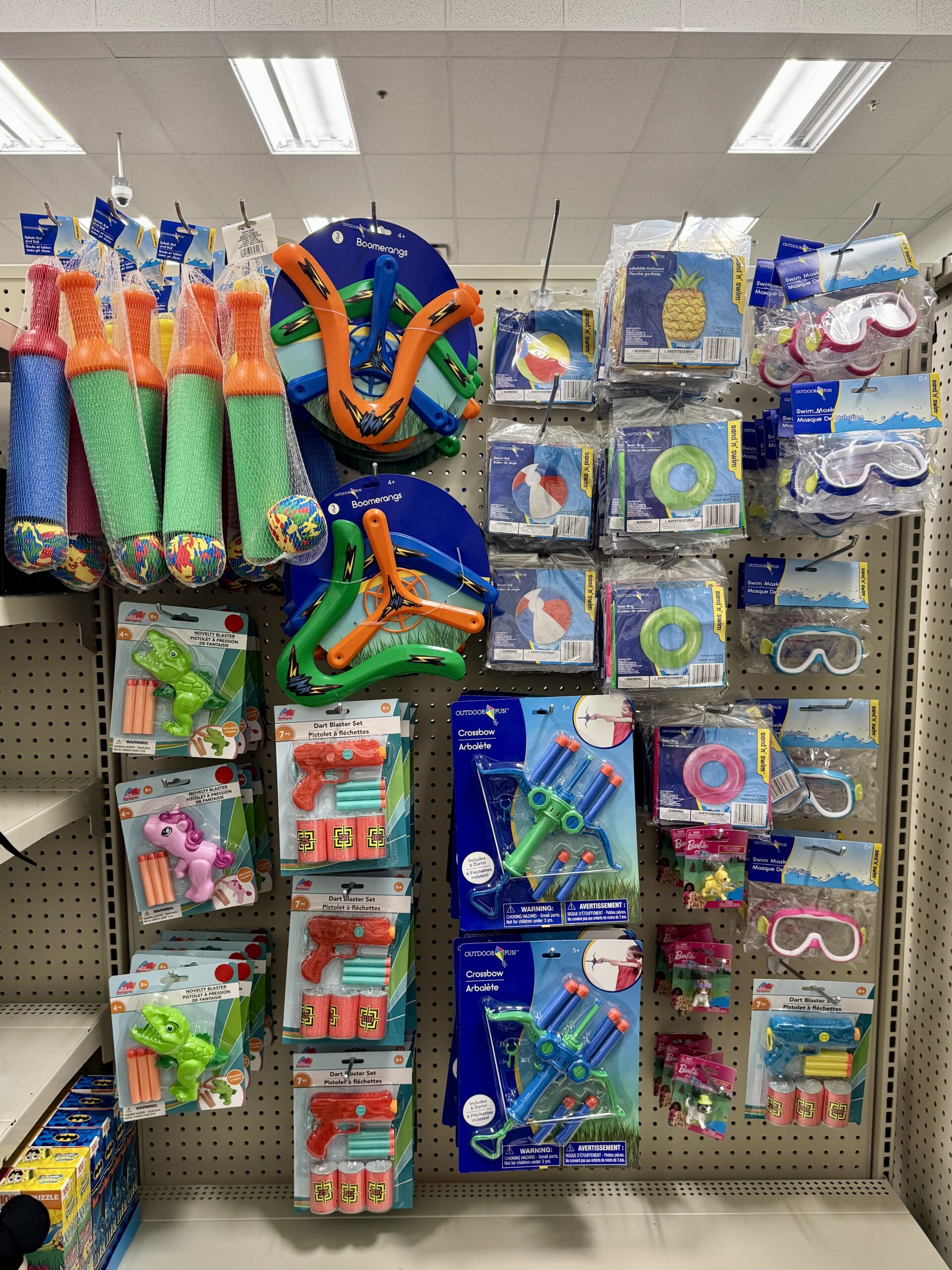 Outdoor Fun Toys - in store