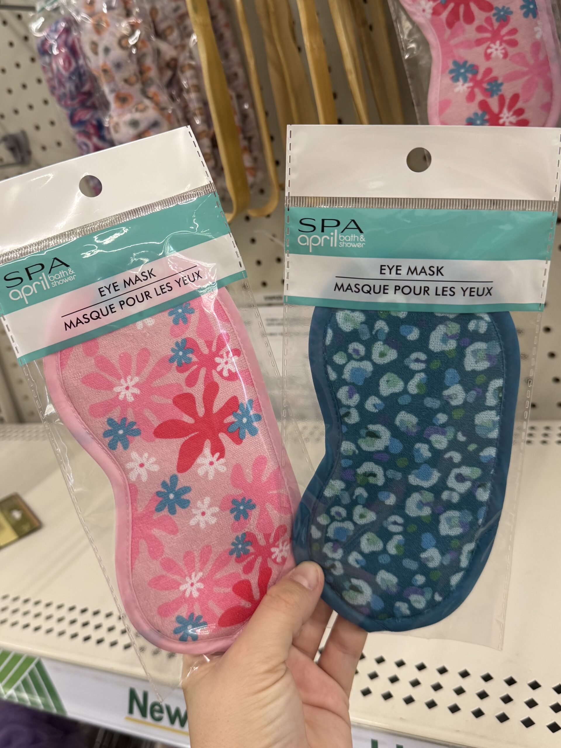 April Bath & Shower Colorful Prints Sleep Mask, 1-ct. - in store