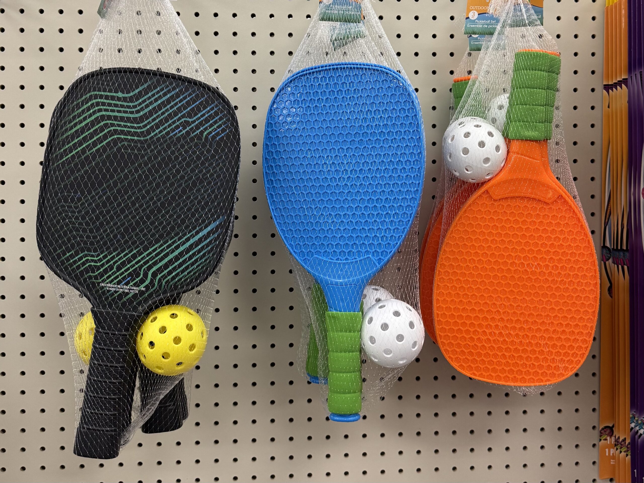 Outdoor Fun Pickleball Paddle Set - in store