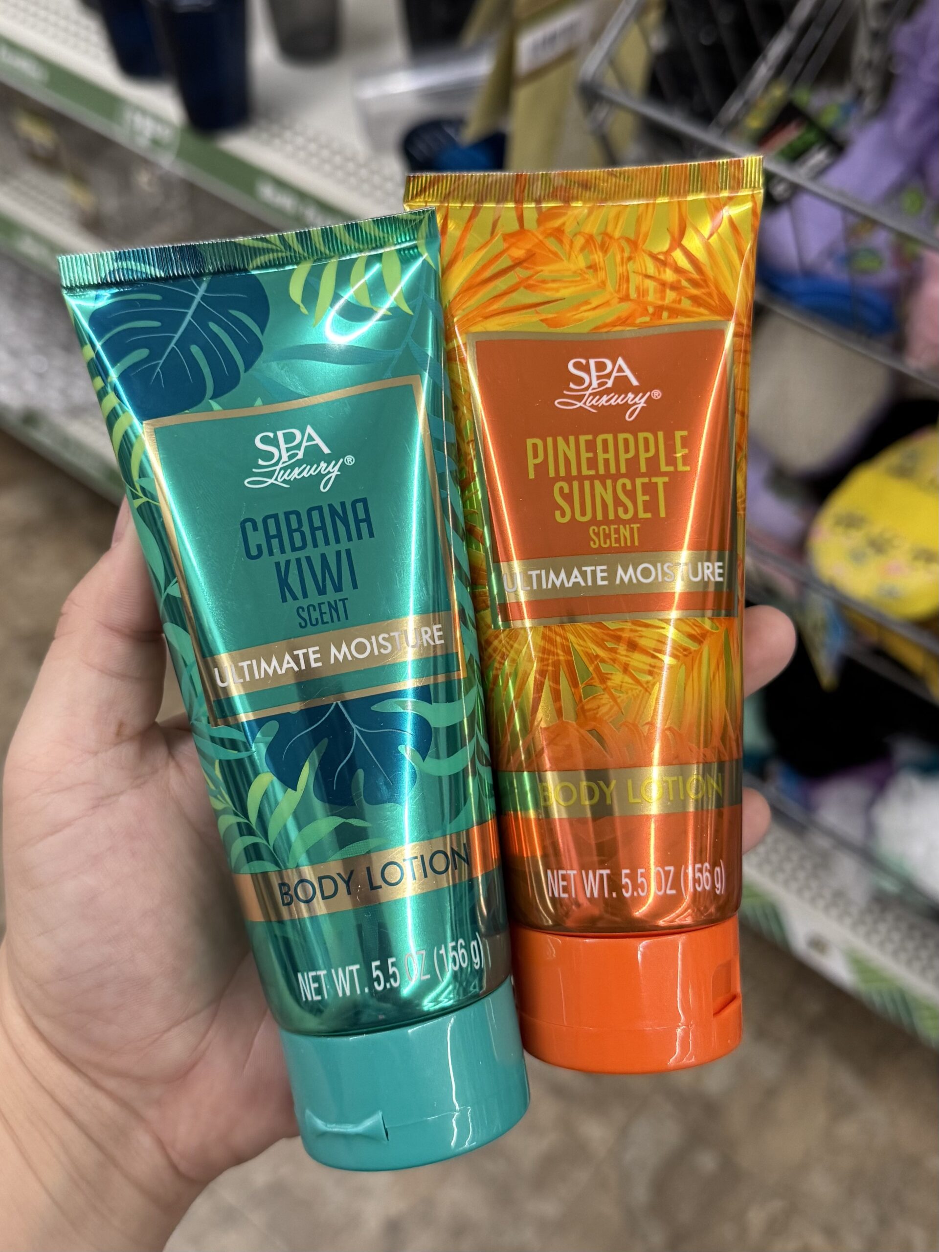 Spa Luxury Scented Body Lotions - in store