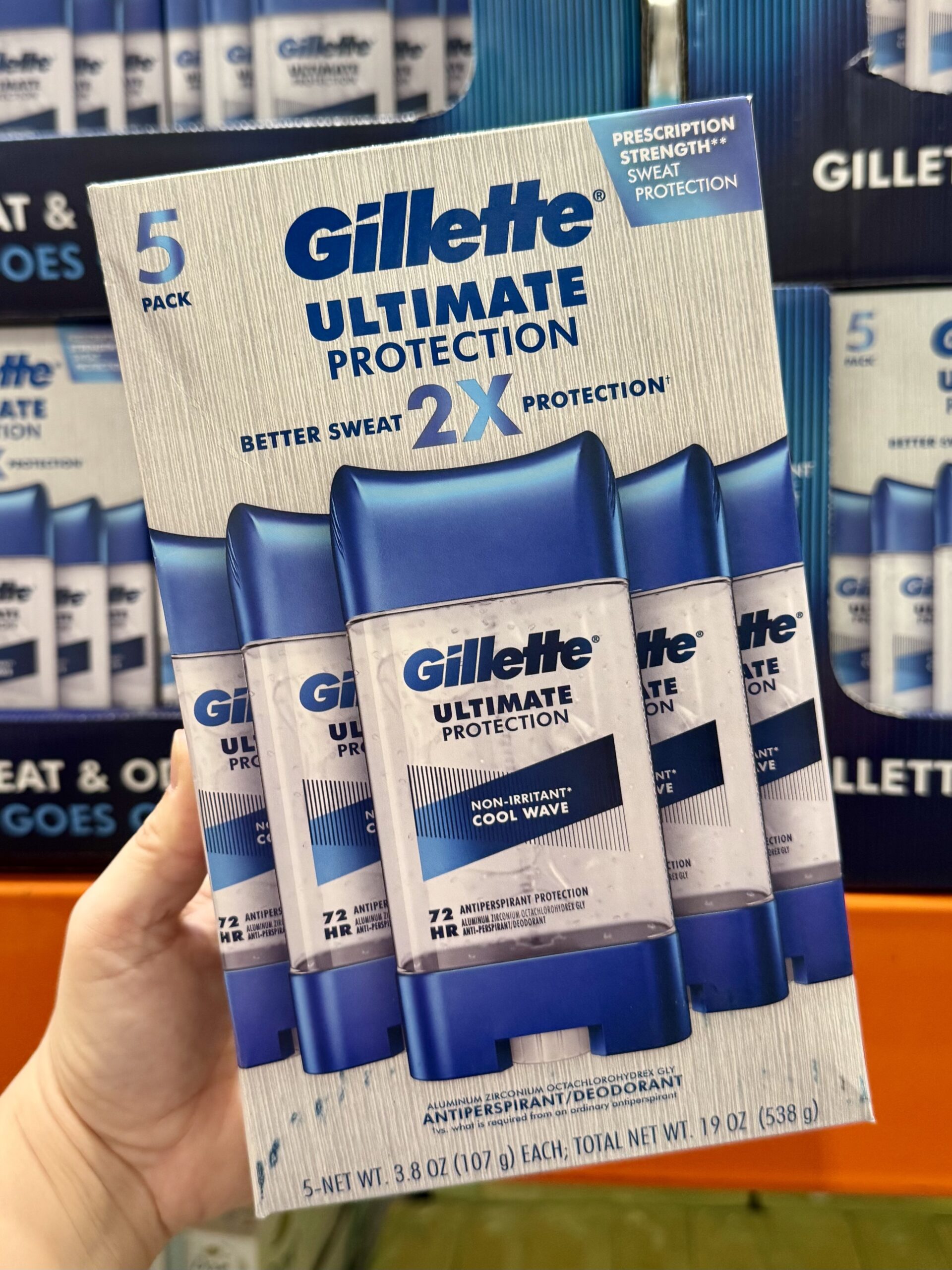 Gillette Ultimate Protection Clear Gel Antiperspirant