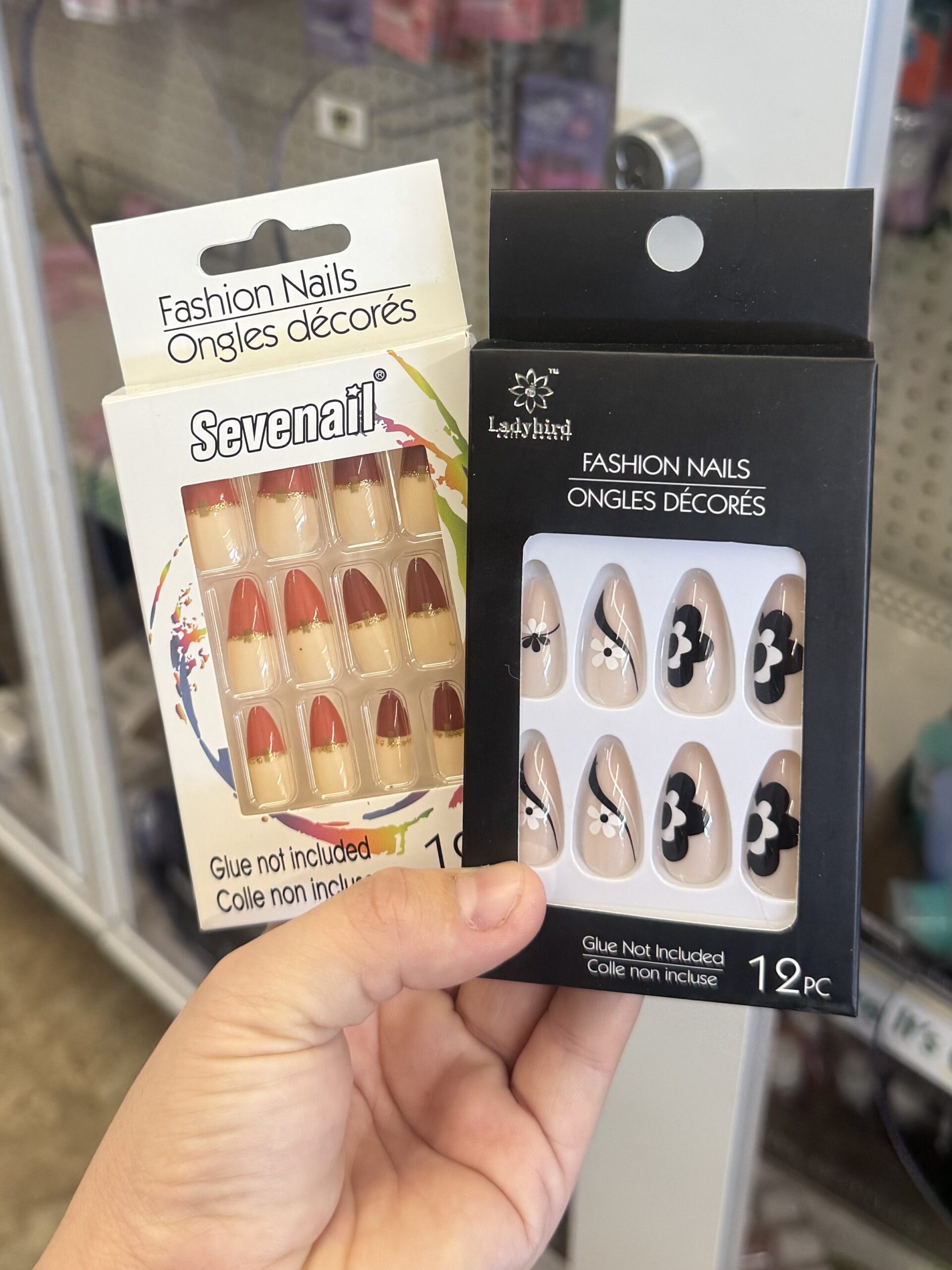 Sevenail Fashion Rounded Acrylic Nails, 12-ct. Packs - in store