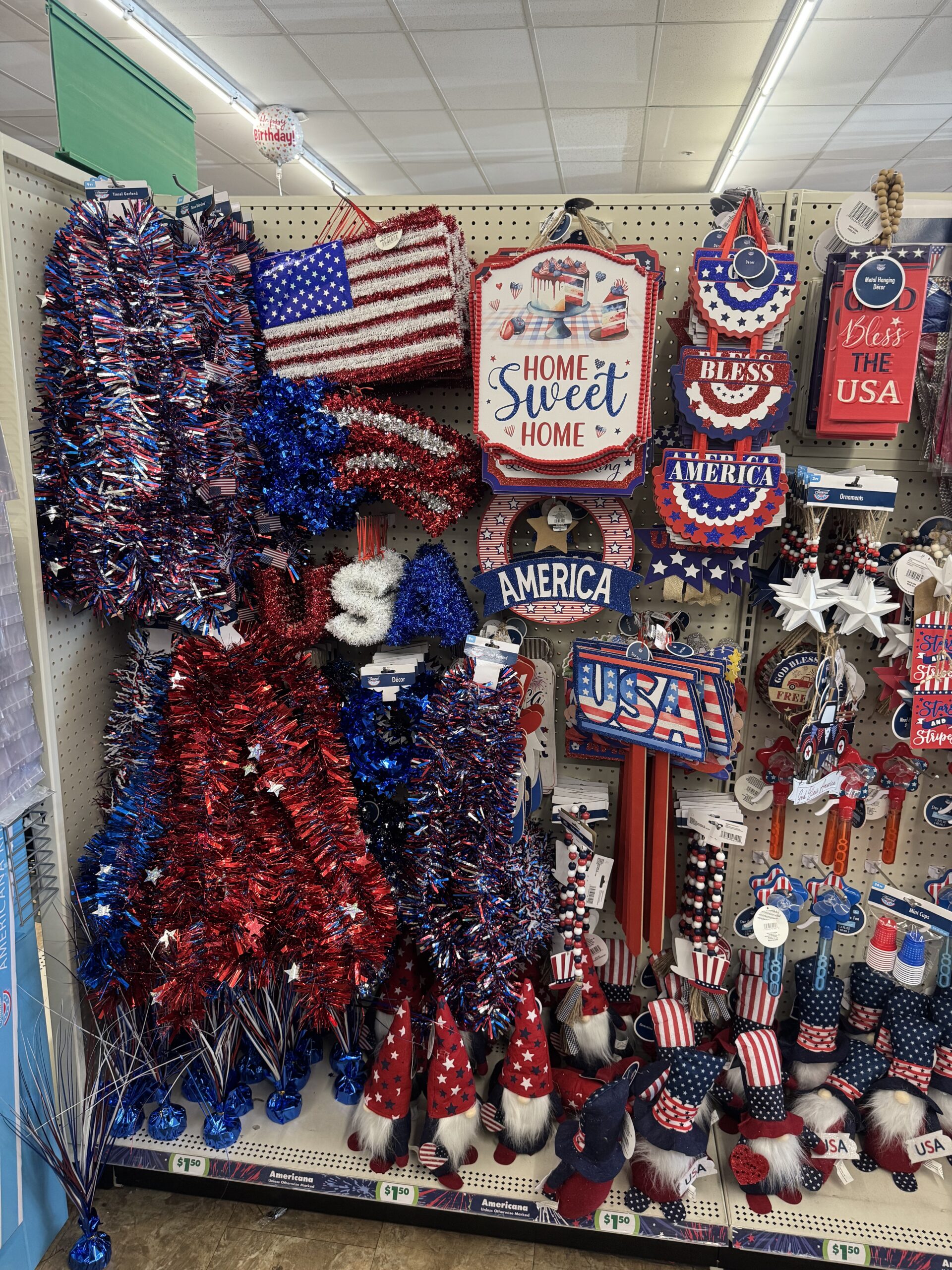 Patriotic Decor - in store