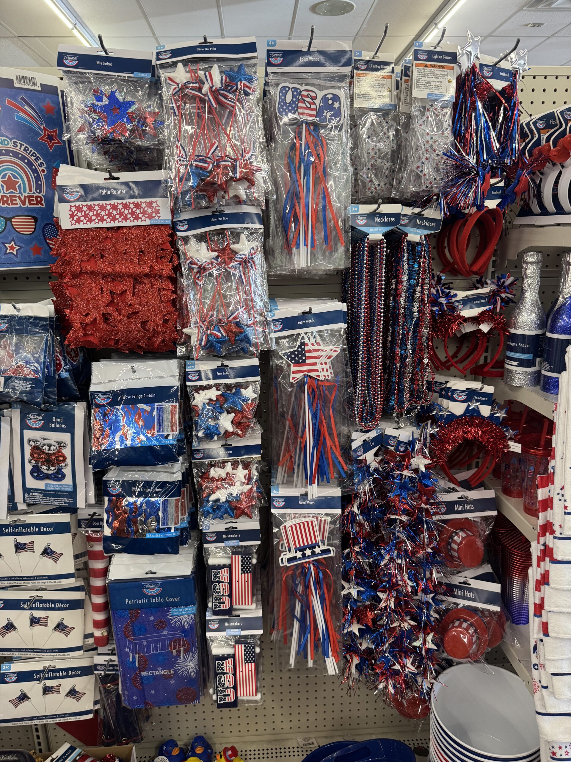 Patriotic Party Decorations - in store