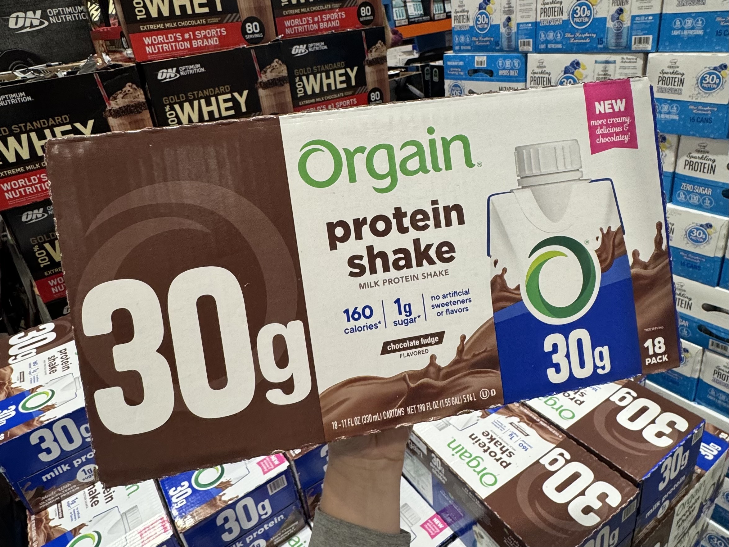 Orgain 30g Protein Shake Chocolate Fudge