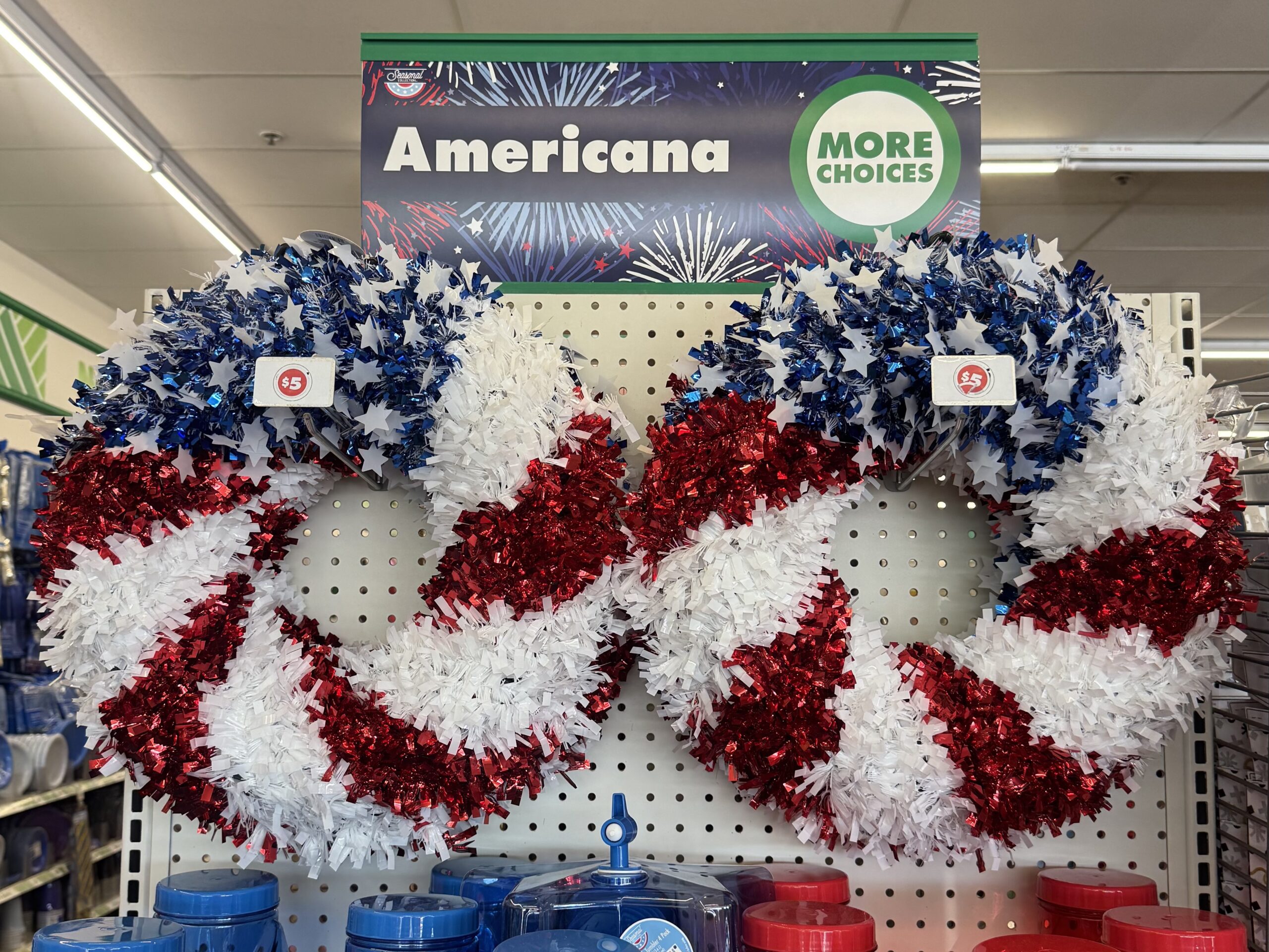 Patriotic Party Supplies - in store