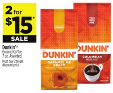 Dunkin'® Ground Coffee