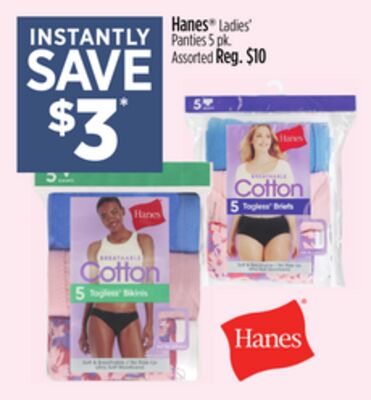Hanes® Ladies' Panties