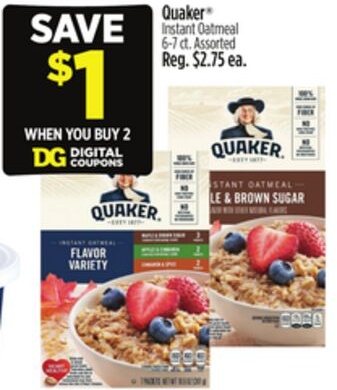 Quaker® Instant Oatmeal
