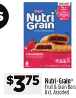 Nutri-Grain® Fruit & Grain Bars