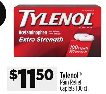 Tylenol® Pain Relief Caplets