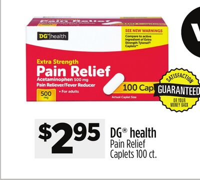 DG® health Pain Relief Caplets