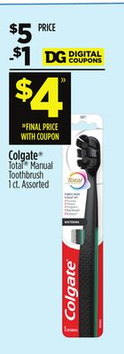 Colgate® Total® Manual Toothbrush
