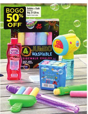 Bubbles or Chalk
