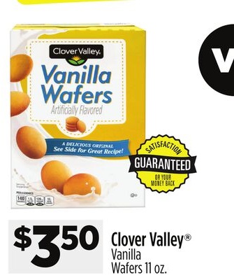 Clover Valley® Vanilla Wafers