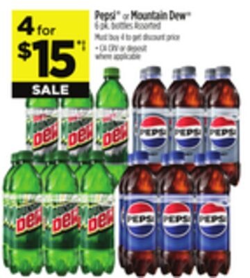 Pepsi® or Mountain Dew®