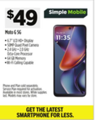 Moto G 5G
