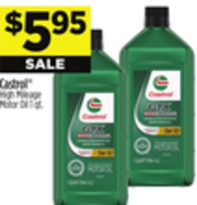 Castrol® High Mileage Motor Oil
