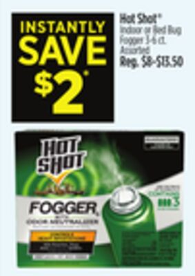 Hot Shot® Indoor or Bed Bug Fogger