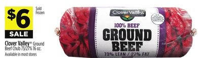 Clover Valley® Ground Beef Chub