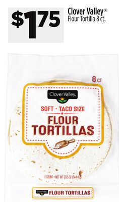 Clover Valley® Flour Tortilla