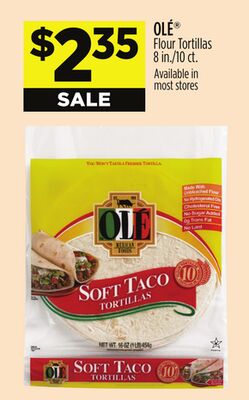 OLÉ® Flour Tortillas