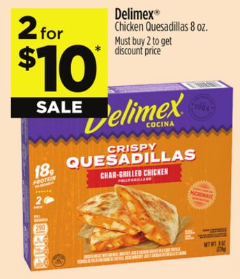 Delimex® Chicken Quesadillas
