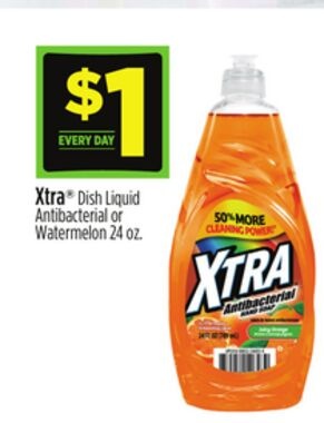 Xtra® Dish Liquid Antibacterial or Watermelon