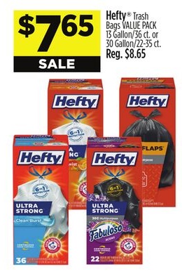 Hefty® Trash Bags VALUE PACK