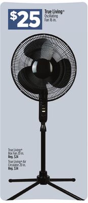 True Living® Oscillating Fan