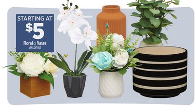 Floral or Vases