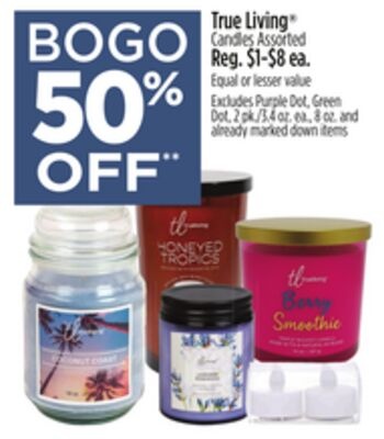 True Living® Candles
