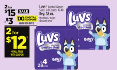 Luvs® Jumbo Diapers