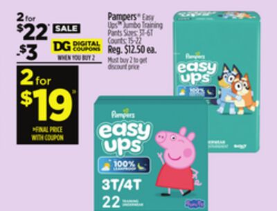 Pampers® Easy Ups™ Jumbo Training Pants