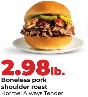 Boneless pork shoulder roast